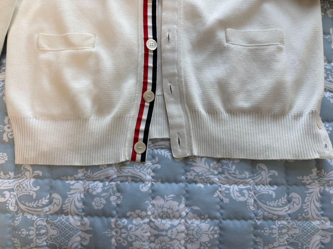 톰브라운 밀라노 스티치 가디건 4 백화점판 상품이미지10