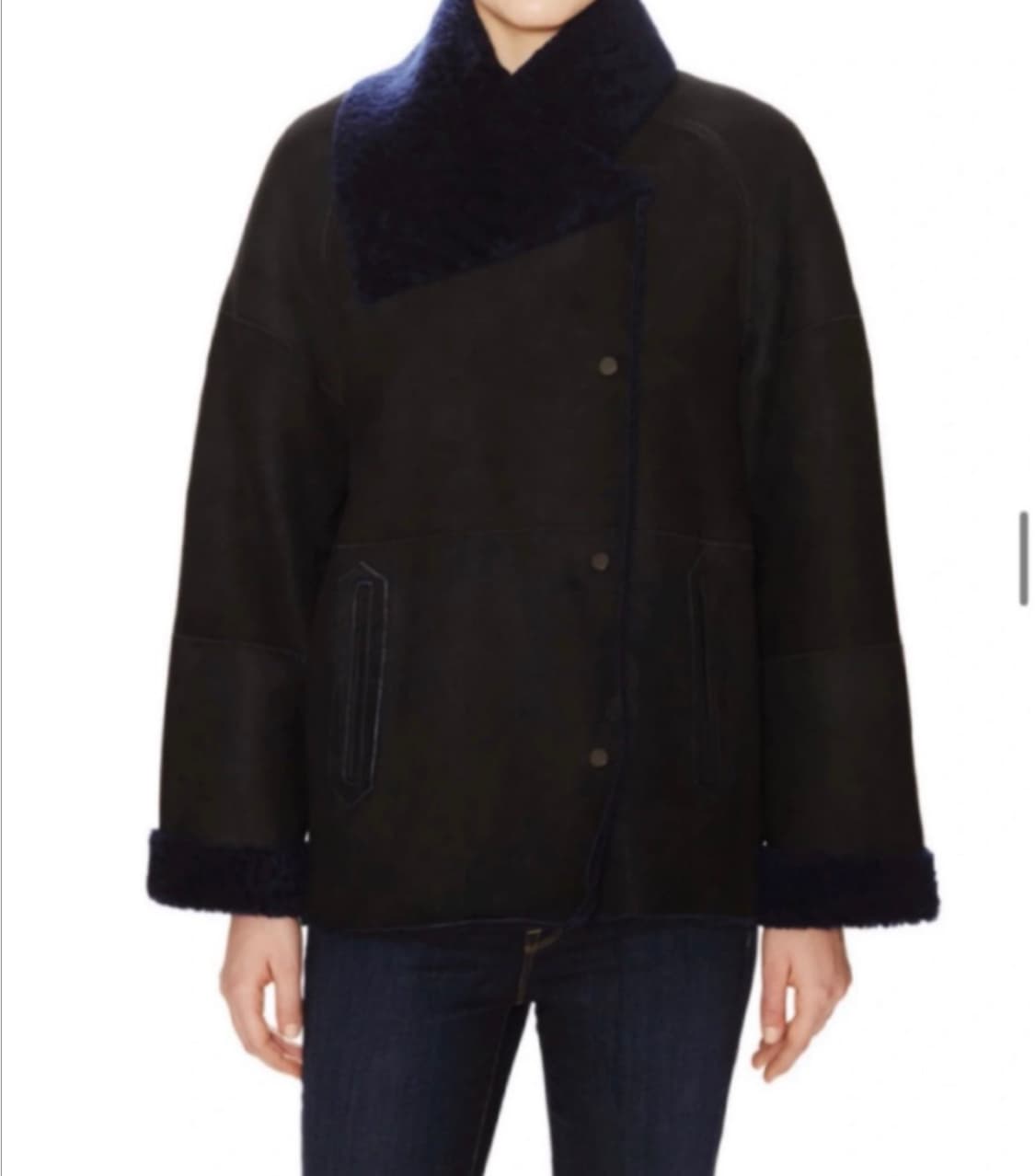 빈스스웨이드무스탕 상품이미지6