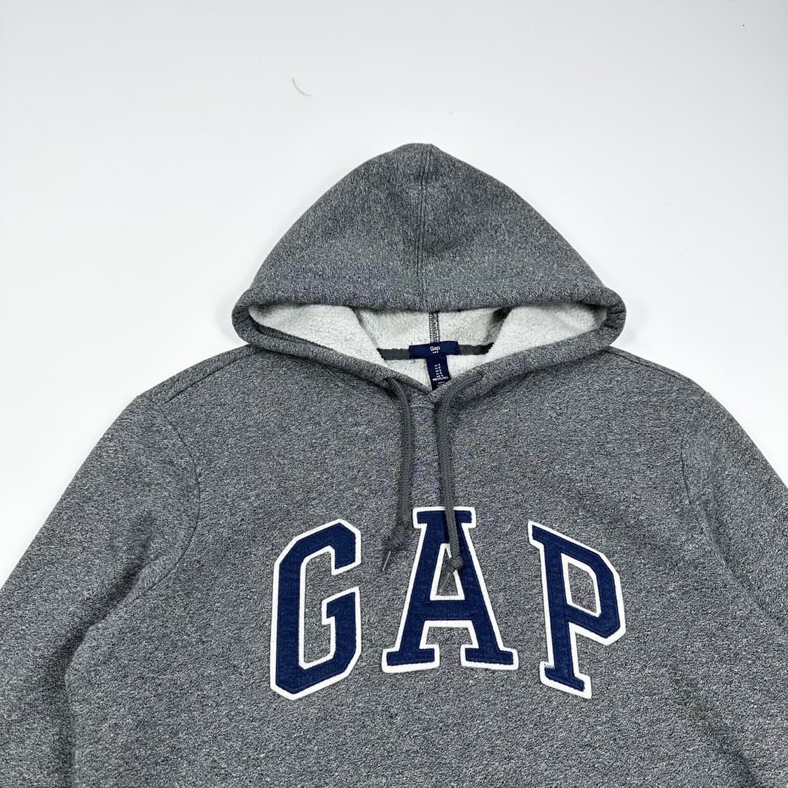 갭 GAP 빅로고 차콜 후드티 (S) 상품이미지1