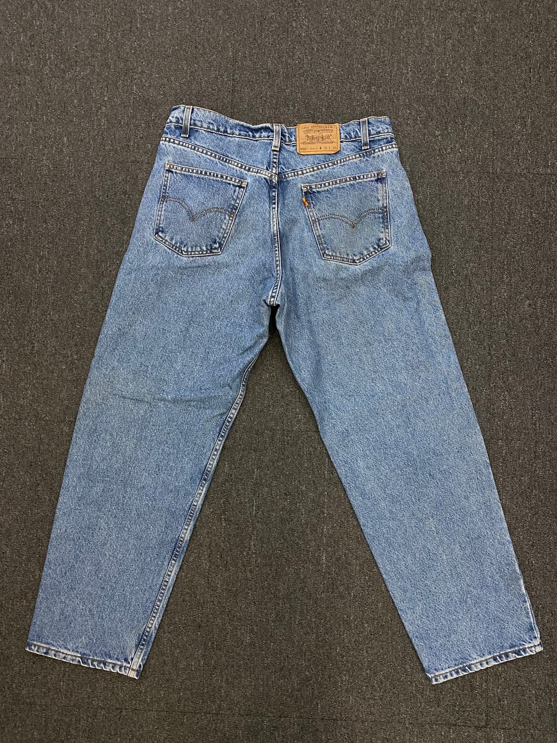 90s Levis 리바이스 550 오렌지탭 데님팬츠 (USA) 상품이미지6