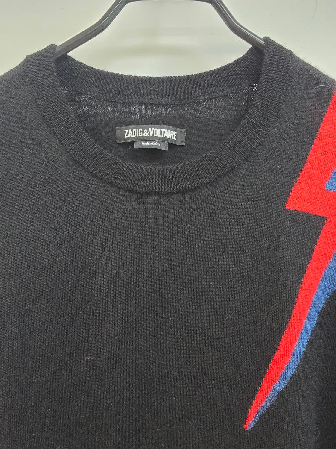 쟈딕앤볼테르 메리노울100% 번개 니트 상품이미지2