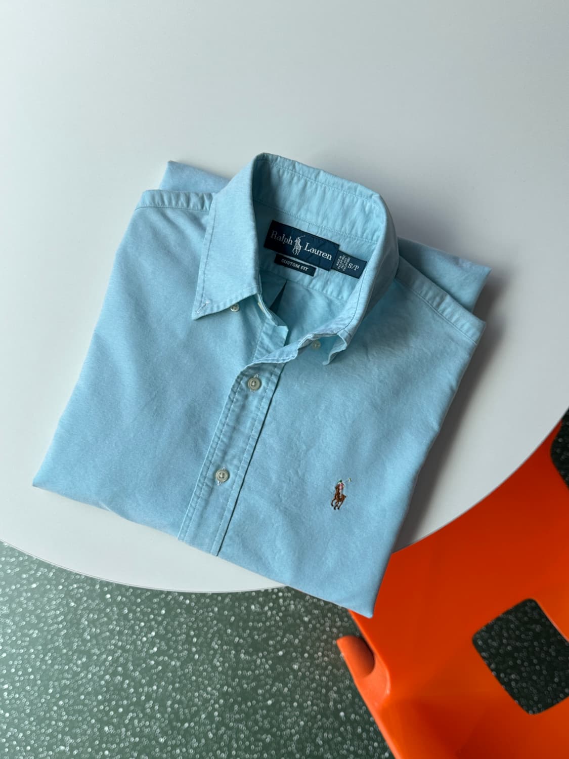 폴로 랄프로렌 솔리드 셔츠 S (95-100) 상품이미지1