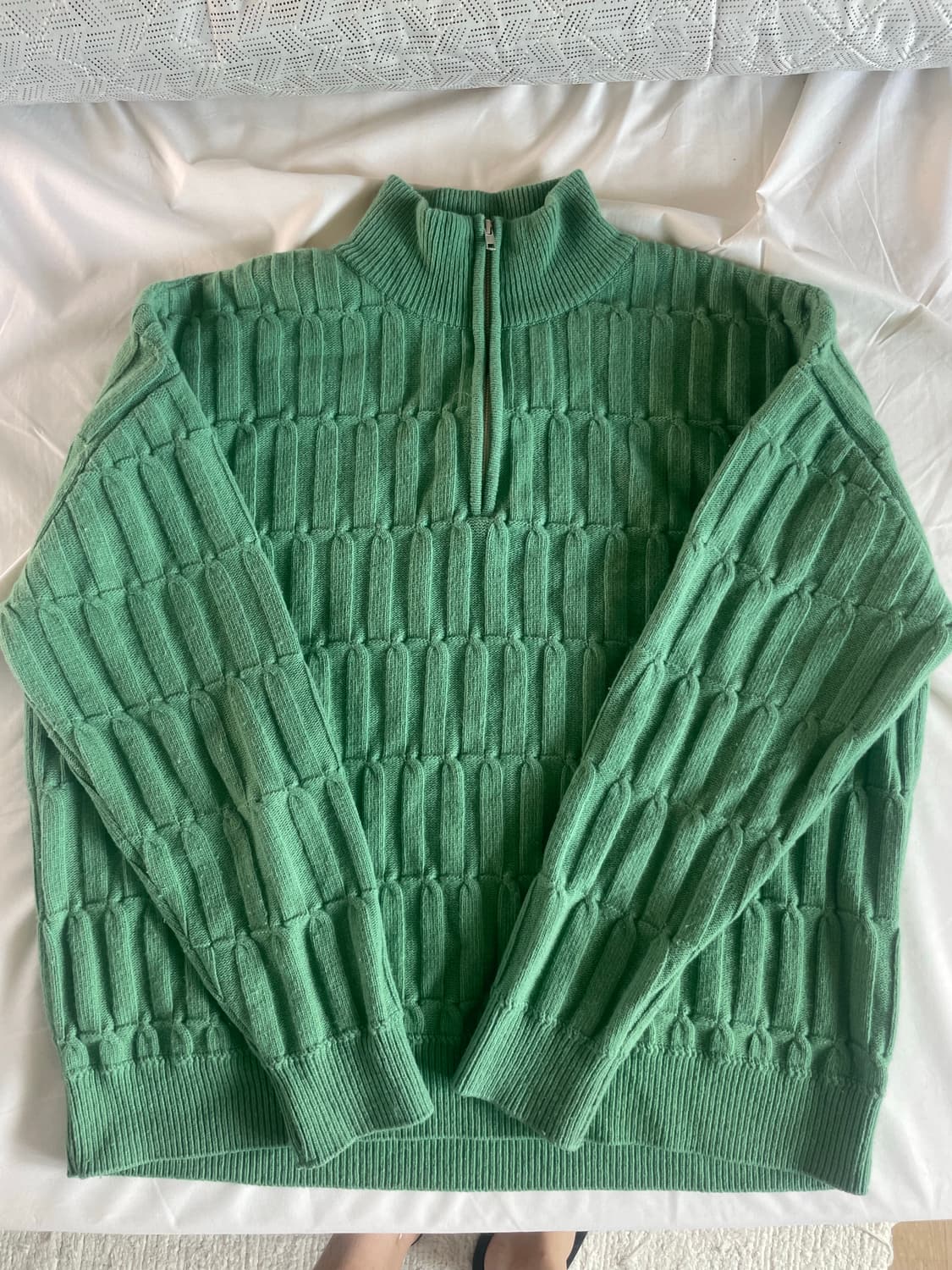 셔터 니트집업 [L] 상품이미지1