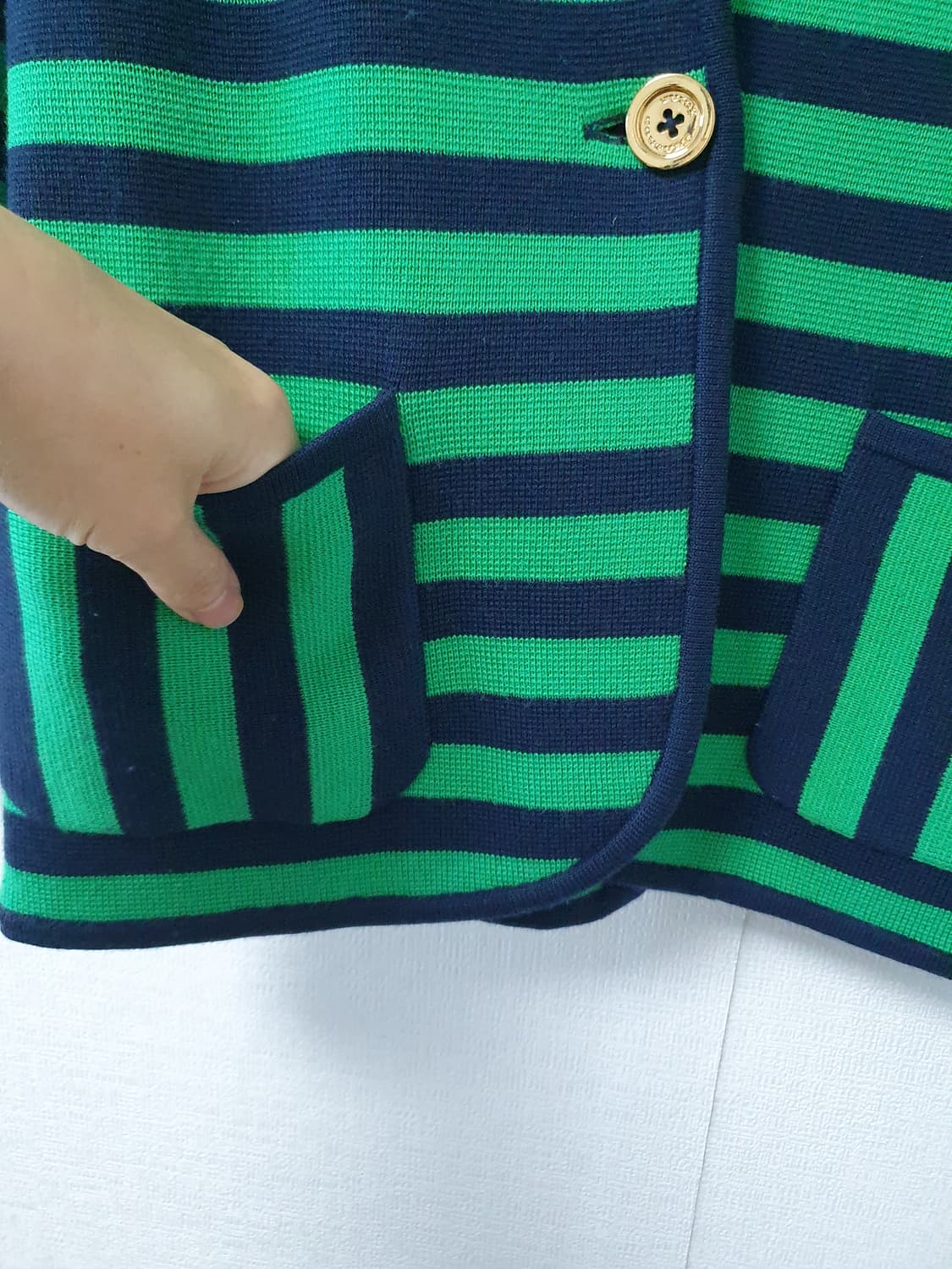 한섬 쥬시꾸뛰르 칠부소매 니트가디건 상품이미지3