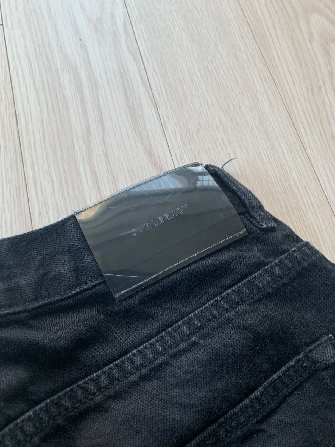 아워레가시 세컨드컷 블랙 셀비지데님 상품이미지4