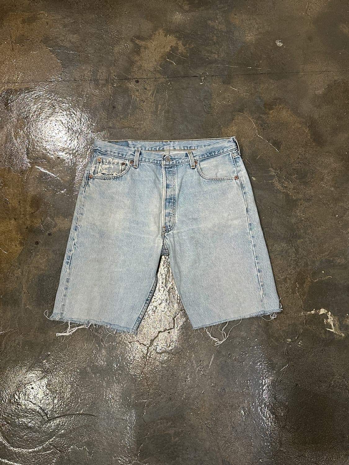 95s made in USA 501 W36 L34 쇼츠 상품이미지1