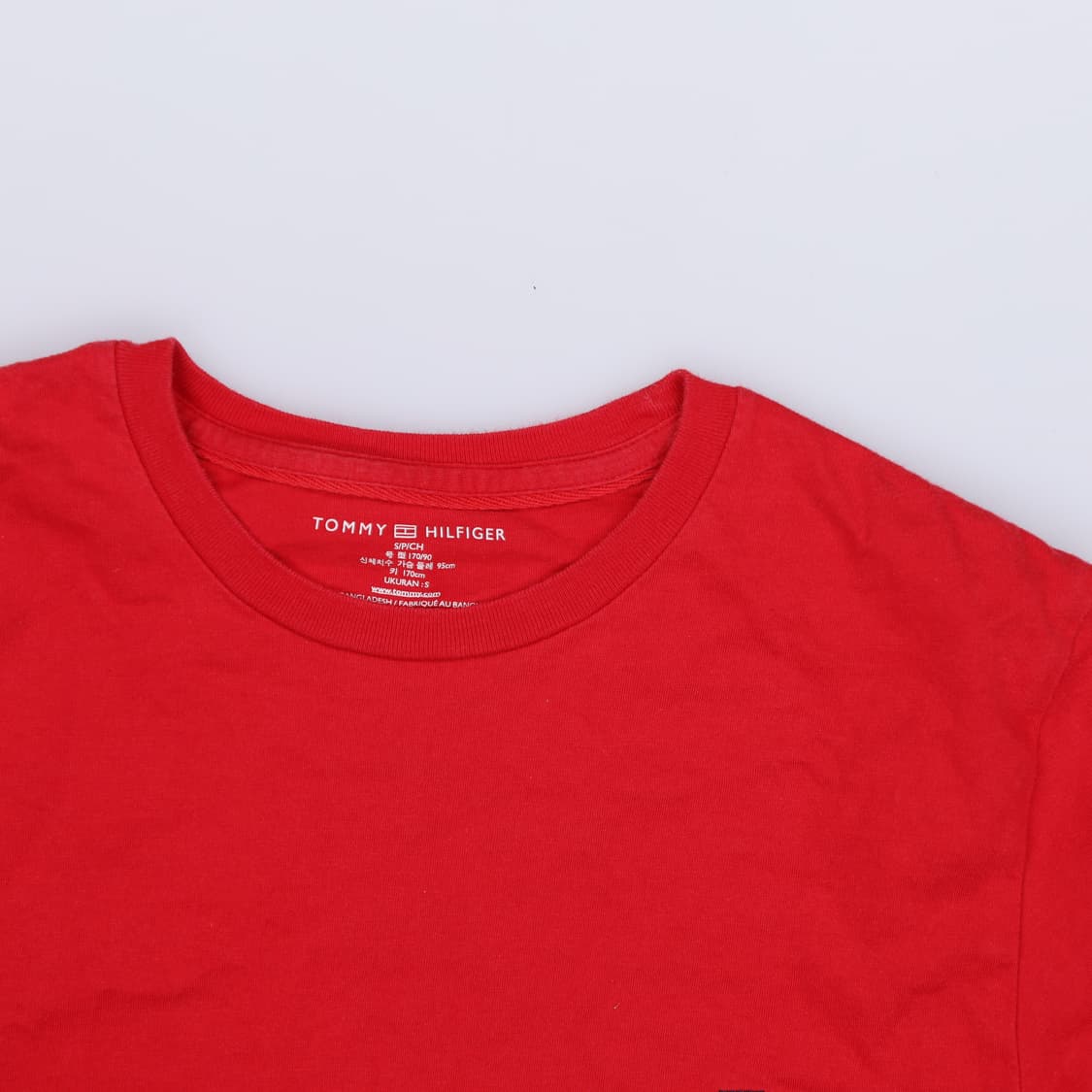 S 타미힐피거 스몰로고 반팔티 0325H1 상품이미지3