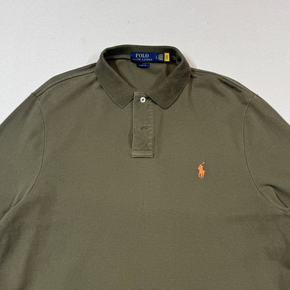 L) 폴로 랄프로렌 클래식핏 반팔 카라티 PK 신형 큐알탭 상품이미지3