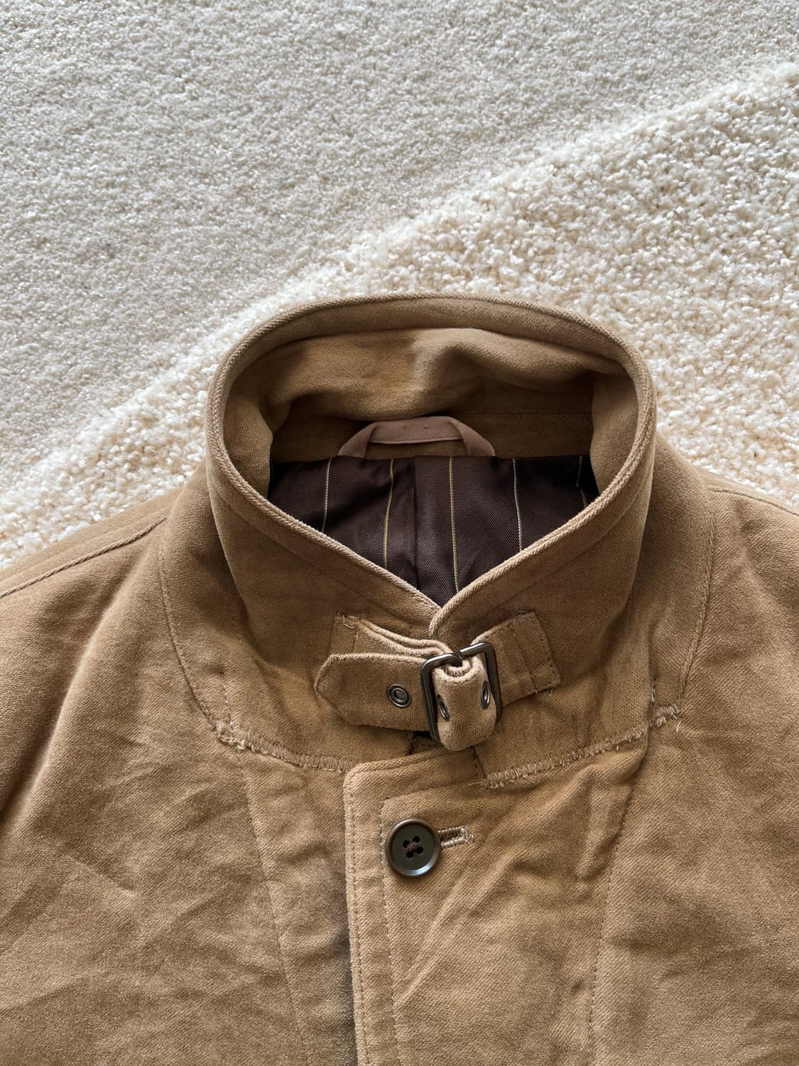 데저트 코튼 스웨이드 터치 필드 자켓 (103-105) 상품이미지6