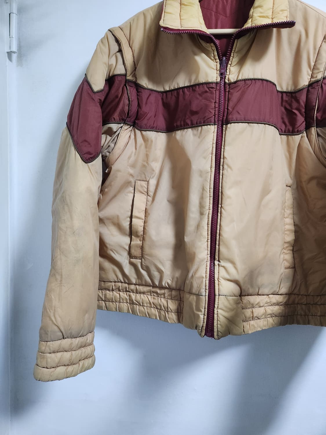 80s 시어즈 3 way 리버서블 패딩 자켓 상품이미지3