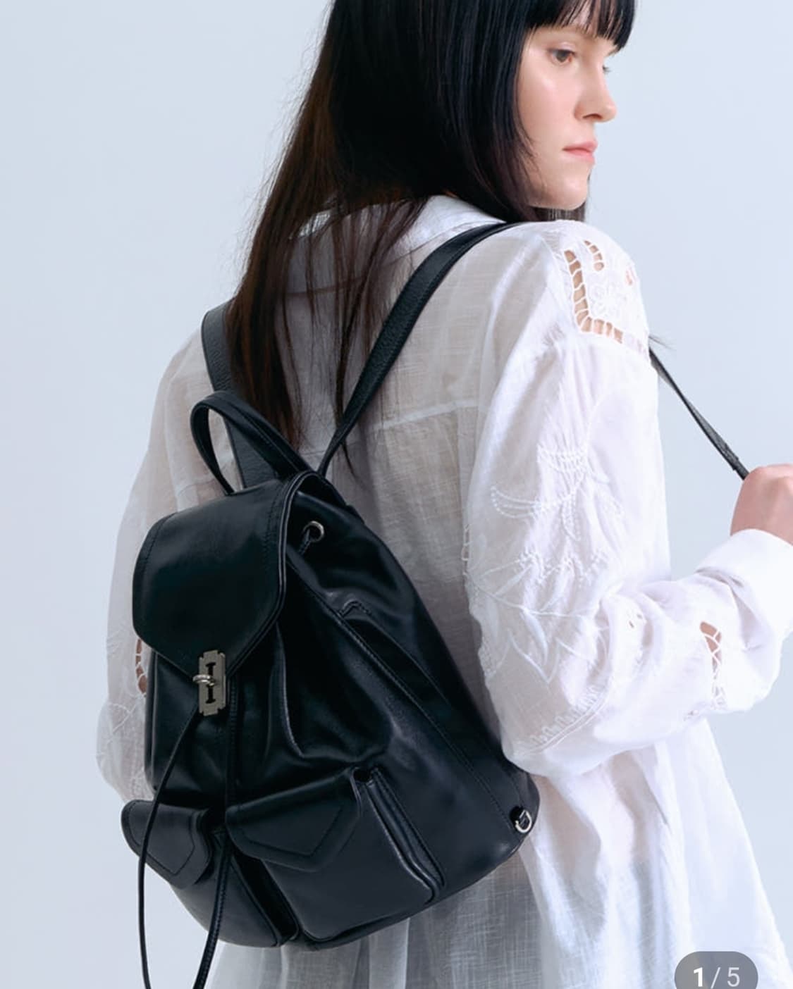 분크 더블 포켓 백팩 미듐 상품이미지2