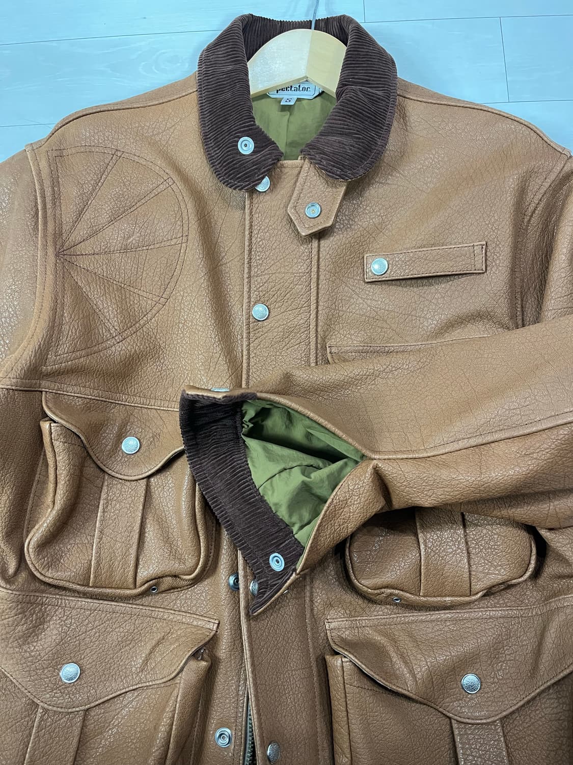 [스펙테이터]헌팅 자켓 _고트스킨 (S) 상품이미지7