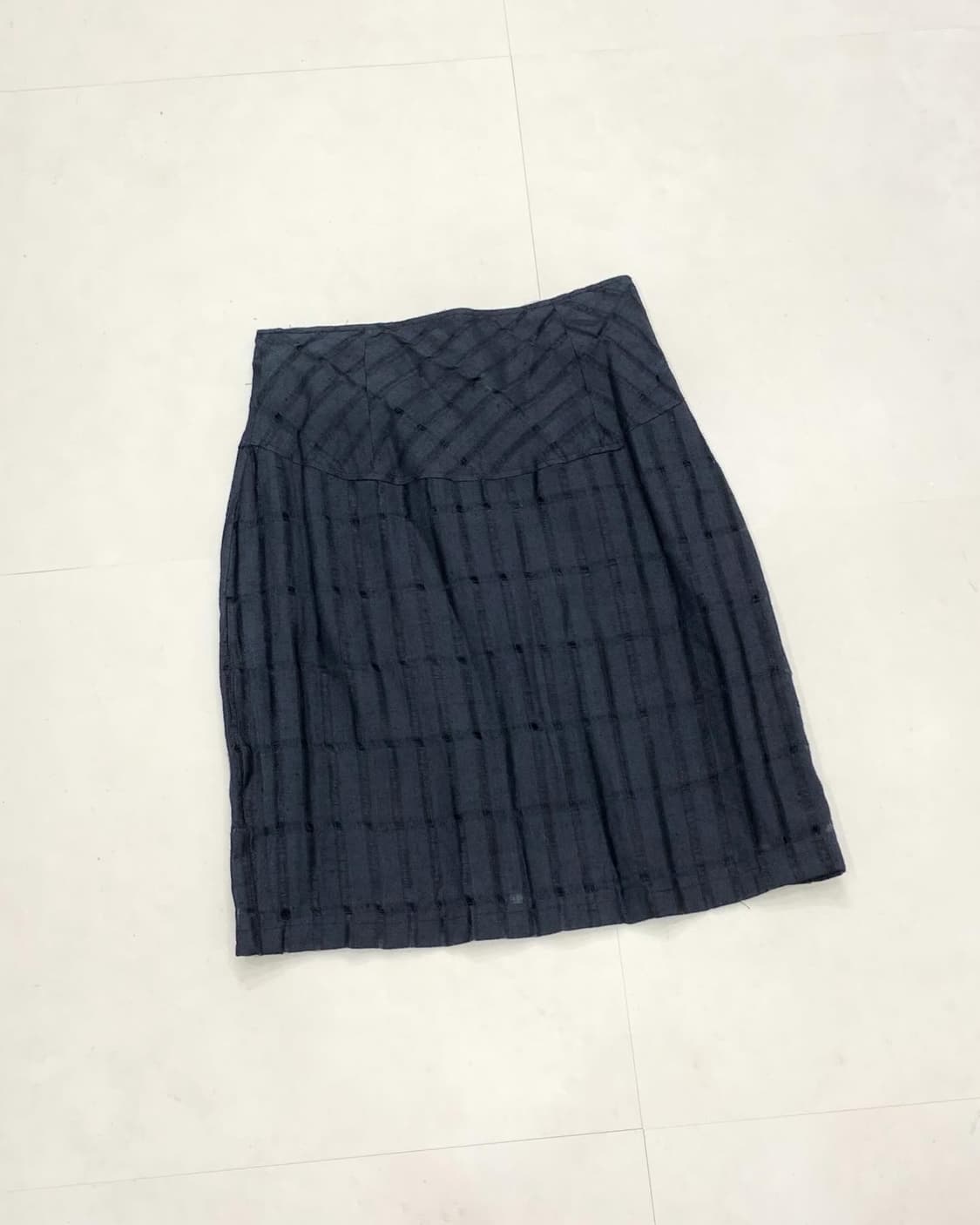 Sheer Grid Skirt 상품이미지1