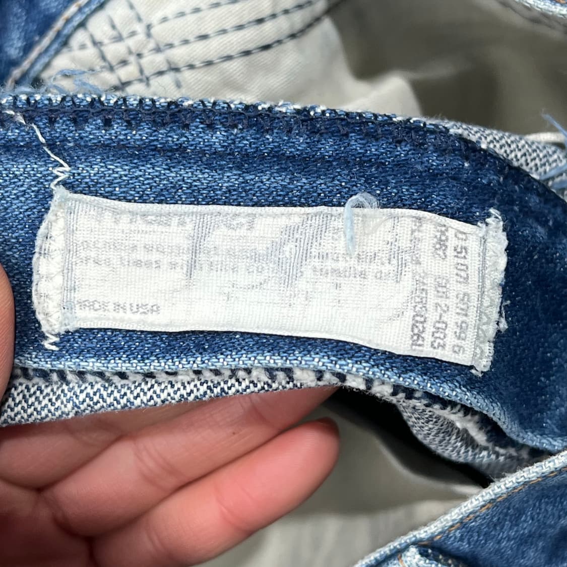 랭글러 워크 데님팬츠 s09362 상품이미지6