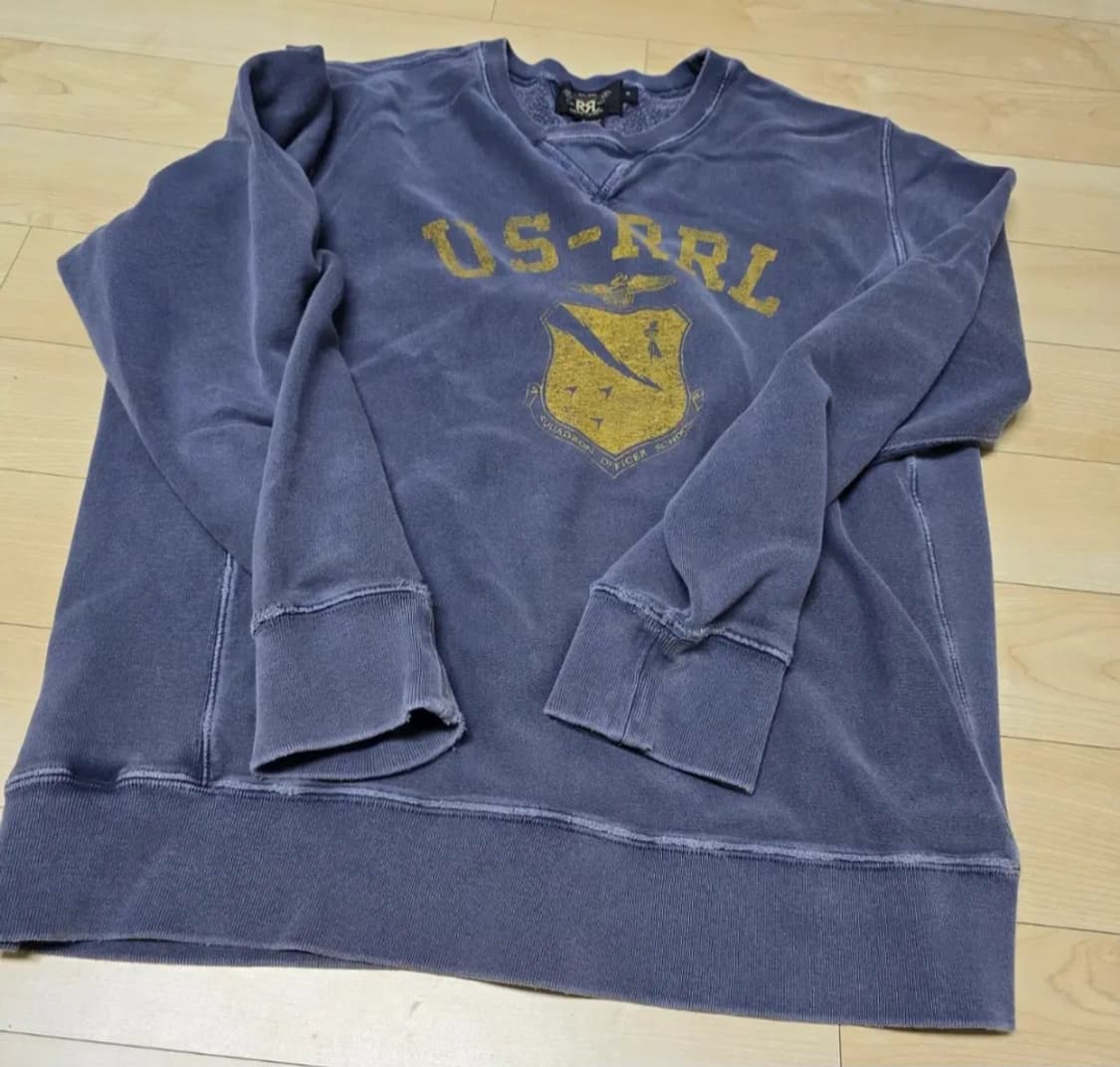 XL) 더블알엘 스웻셔츠 (빈티지네이비 더블탭스 맥코이 rrl) 상품이미지4