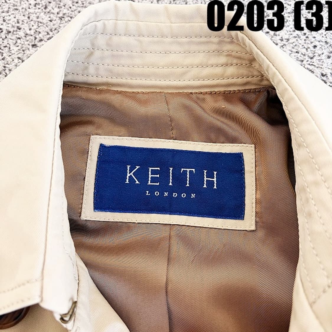 [81] 키이스 여성 퍼프소매 트렌치 코트 상품이미지3