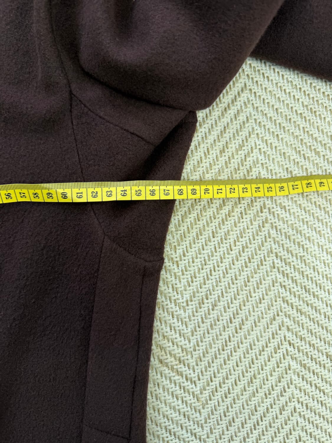 정품) 시스템옴므 21ss 오버핏 사이드지퍼 하이넥 95 상품이미지8