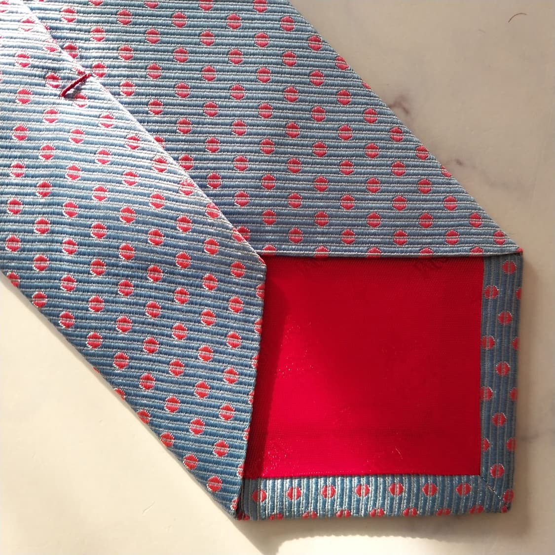 MCM 실크 도트&로고 자카드 넥타이 8.5cm A+등급 K1528
 상품이미지10