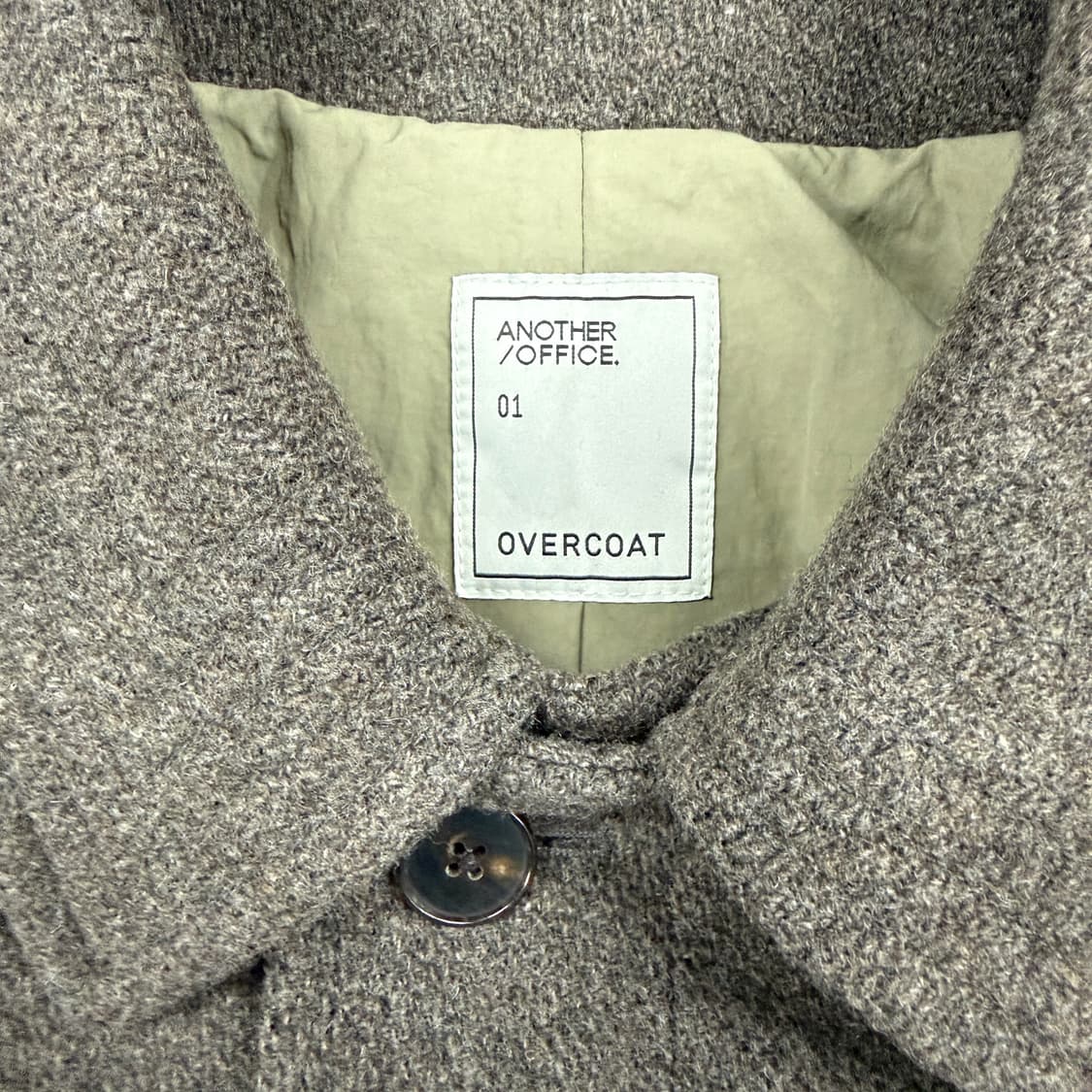 (1)어나더 오피스 Another offiece 울 발마칸 코트 상품이미지2
