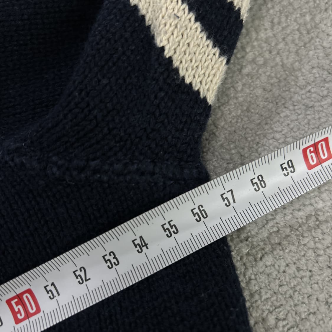 폴로 랄프로렌 네이비 R 자수 가디건 L 상품이미지4