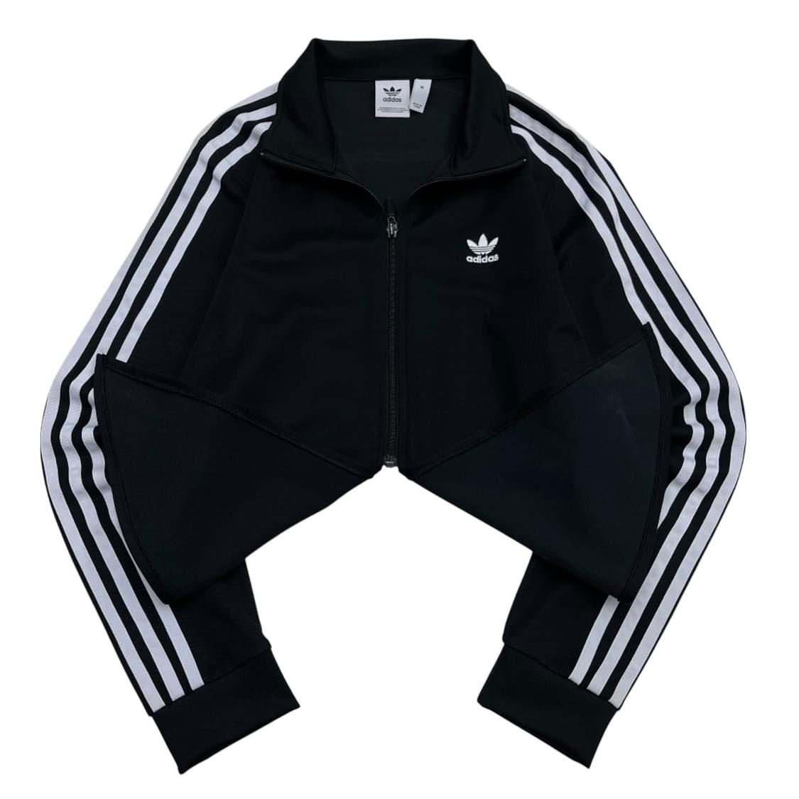 아디다스 발레코어 크롭 블랙 트랙탑 M 상품이미지4