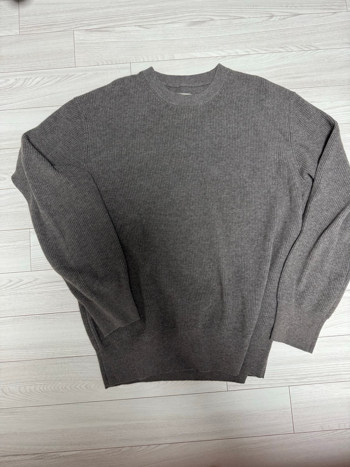 포터리 베이비 캐시미어 컴포트 크루넥 니트 토바코 3사이즈 상품이미지3