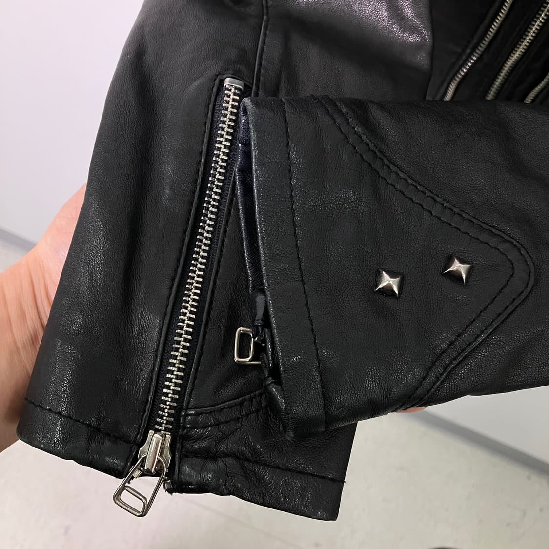 VTG 빈티지 멀티 스터드 램스킨 자켓 55 상품이미지7