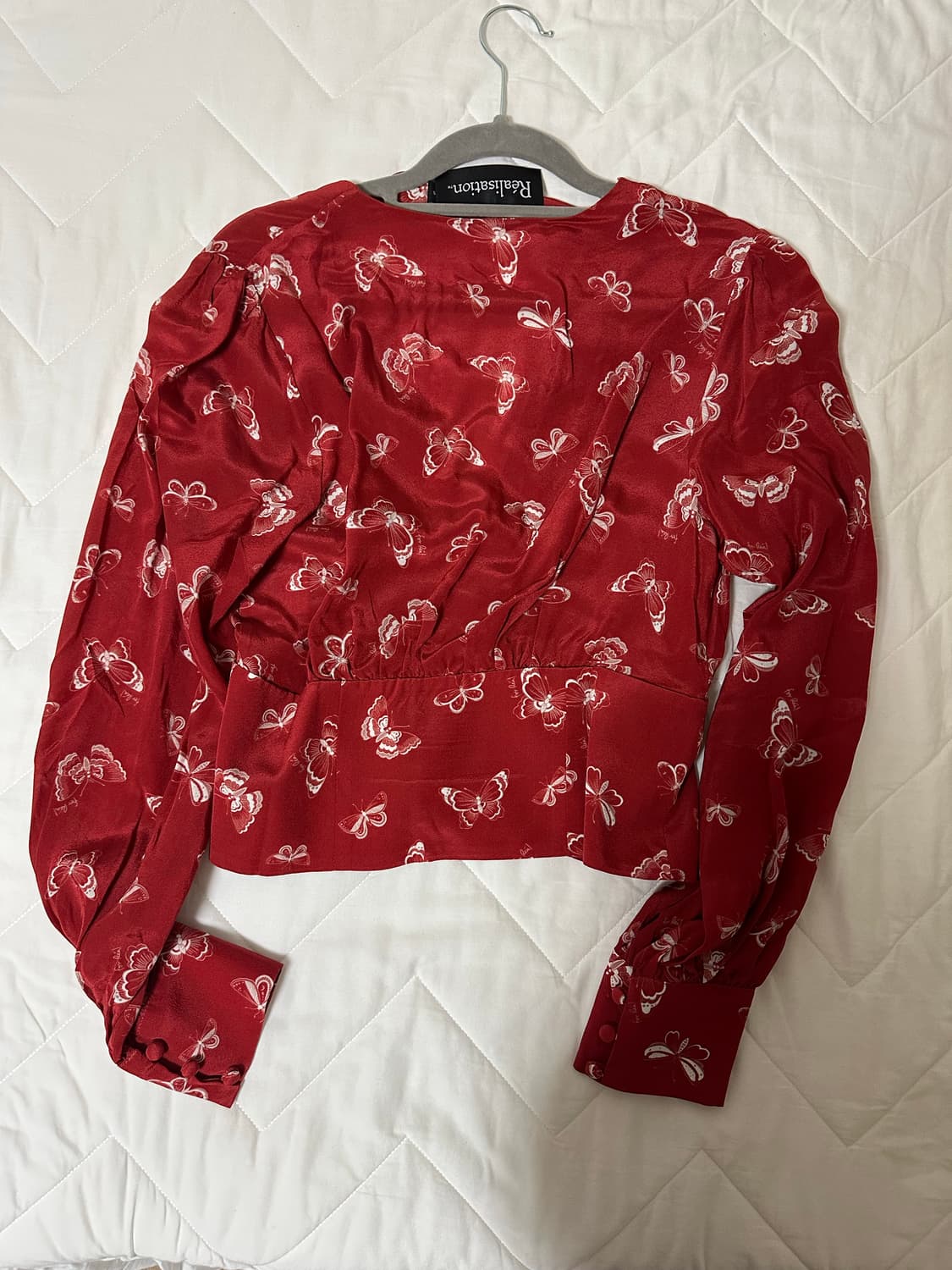 리얼리제이션파 블라우스 스커트 셋업 상품이미지5