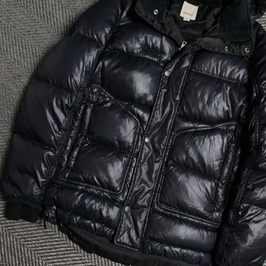 DIESEL 디젤 아카이브 덕다운 글로시 패딩 점퍼y 5584 상품이미지4