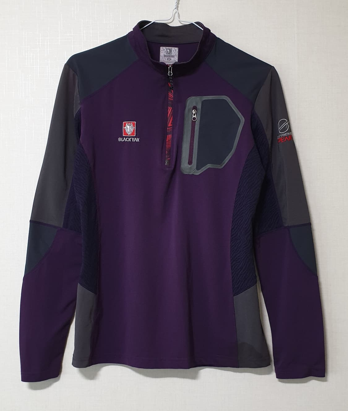 블랙야크 반집업 긴팔티 95사이즈 상품이미지1