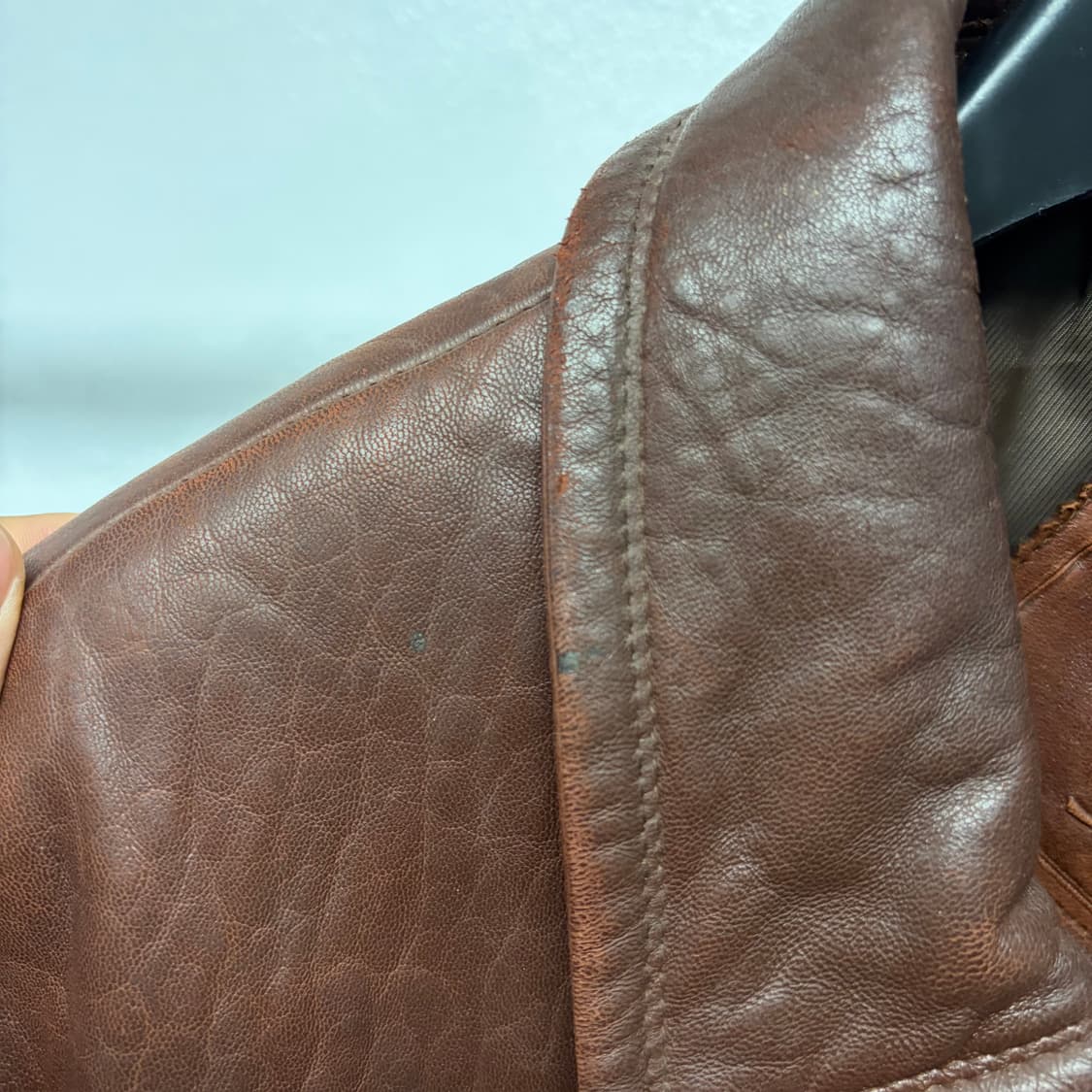 입생로랑 램스킨 레더 자켓 상품이미지10