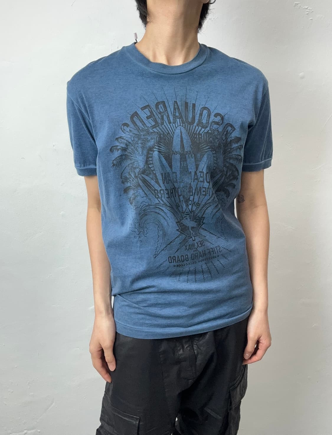Dsquared2 16ss Chic Dan Fit Graphic T-Sh 상품이미지2