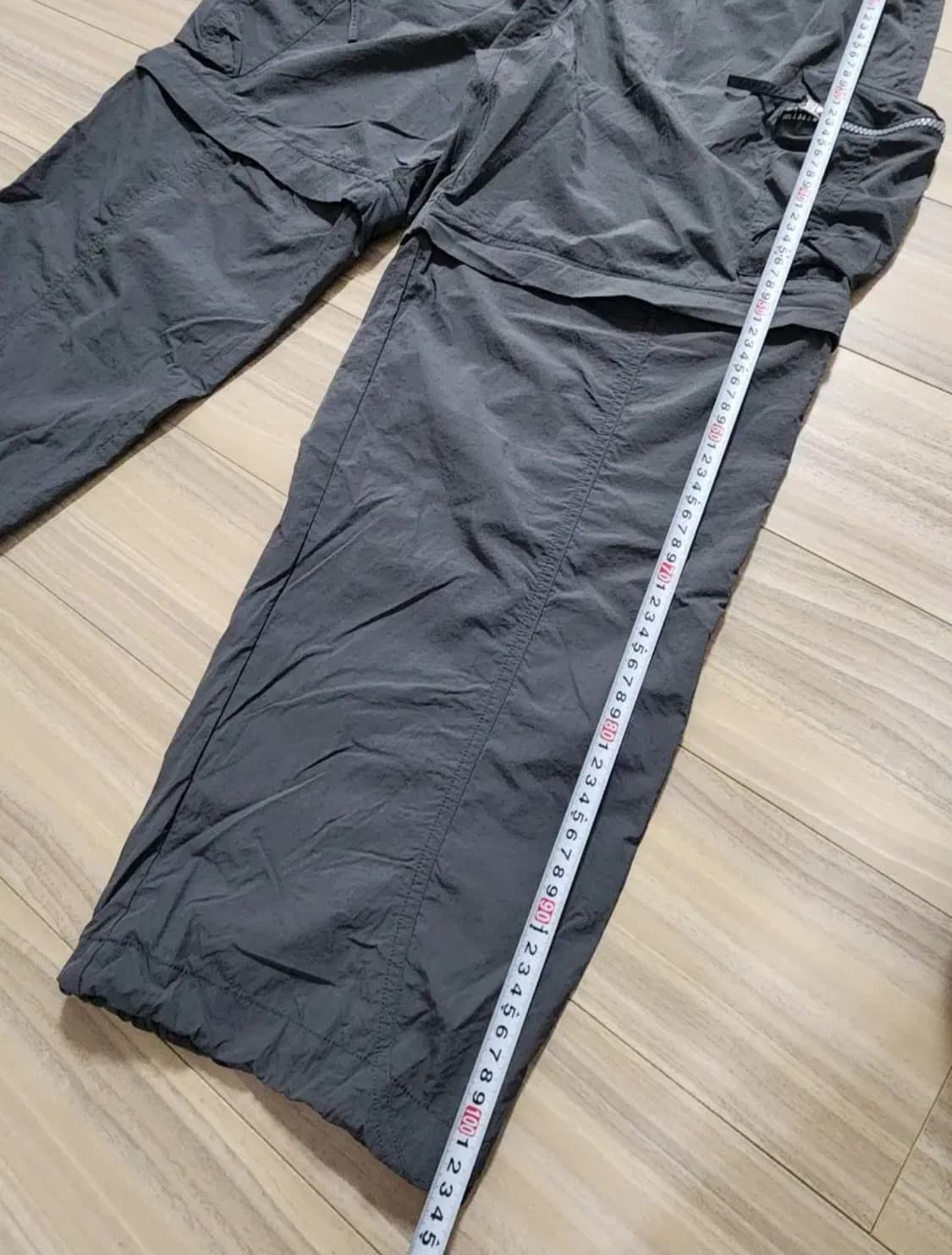 에잇세컨즈카고밴딩팬츠m사이즈나일론바지 상품이미지6