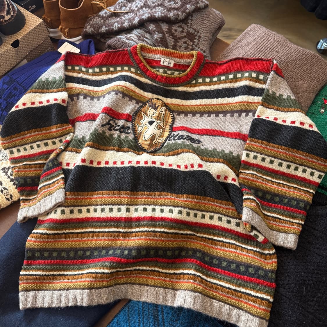 FICCEE BY 코니시 요시유키  니트  상품이미지1