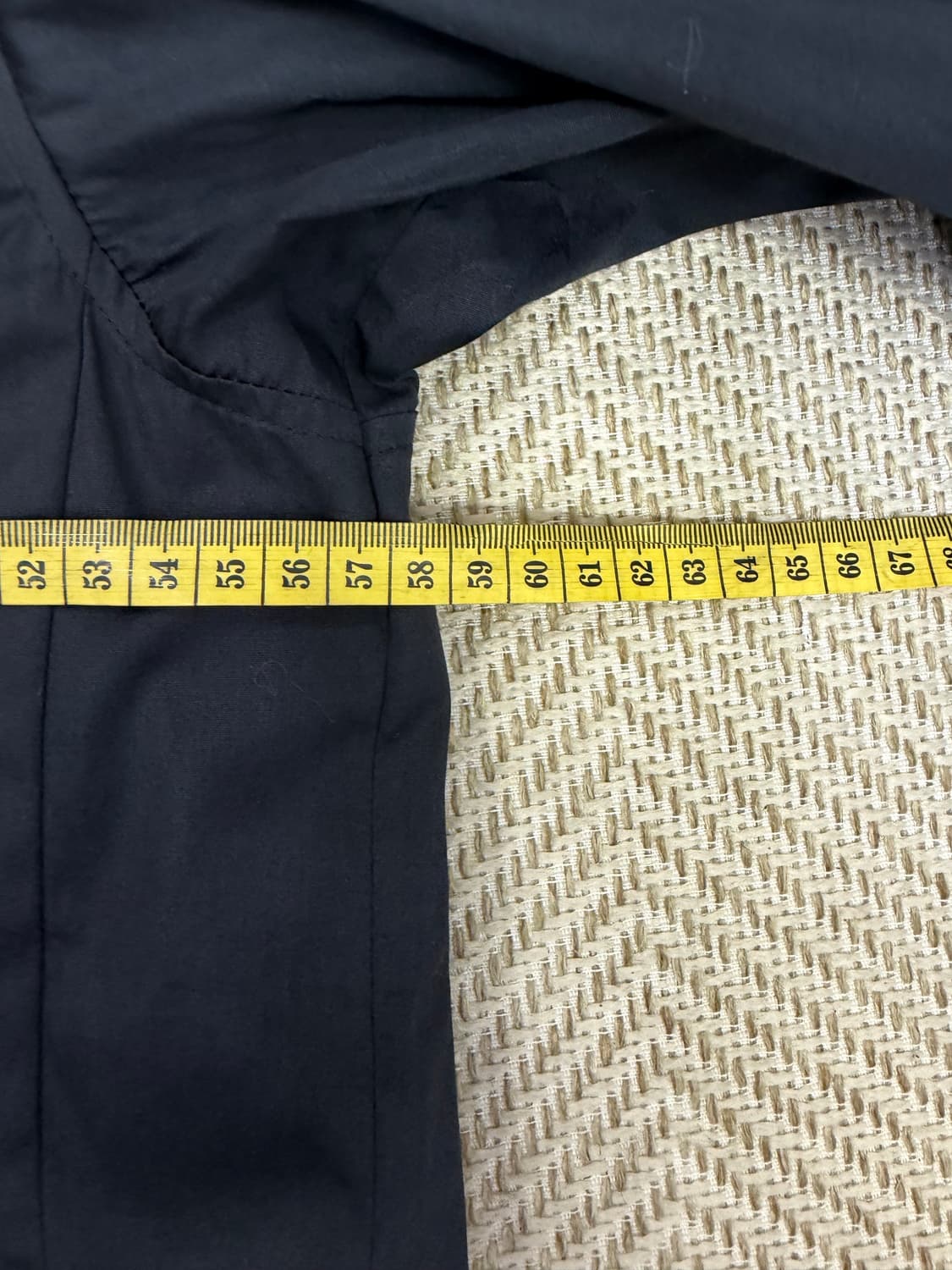 정품) 우영미 22ss 여성 루즈핏 백로고 셔츠 38 상품이미지9