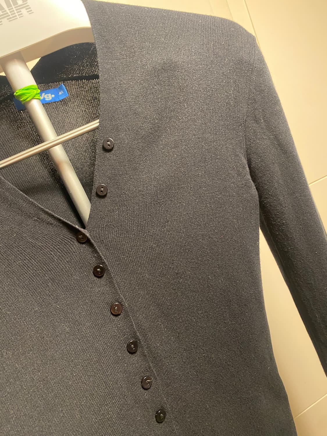 벨리걸 블랙 가디건 M/L 상품이미지1