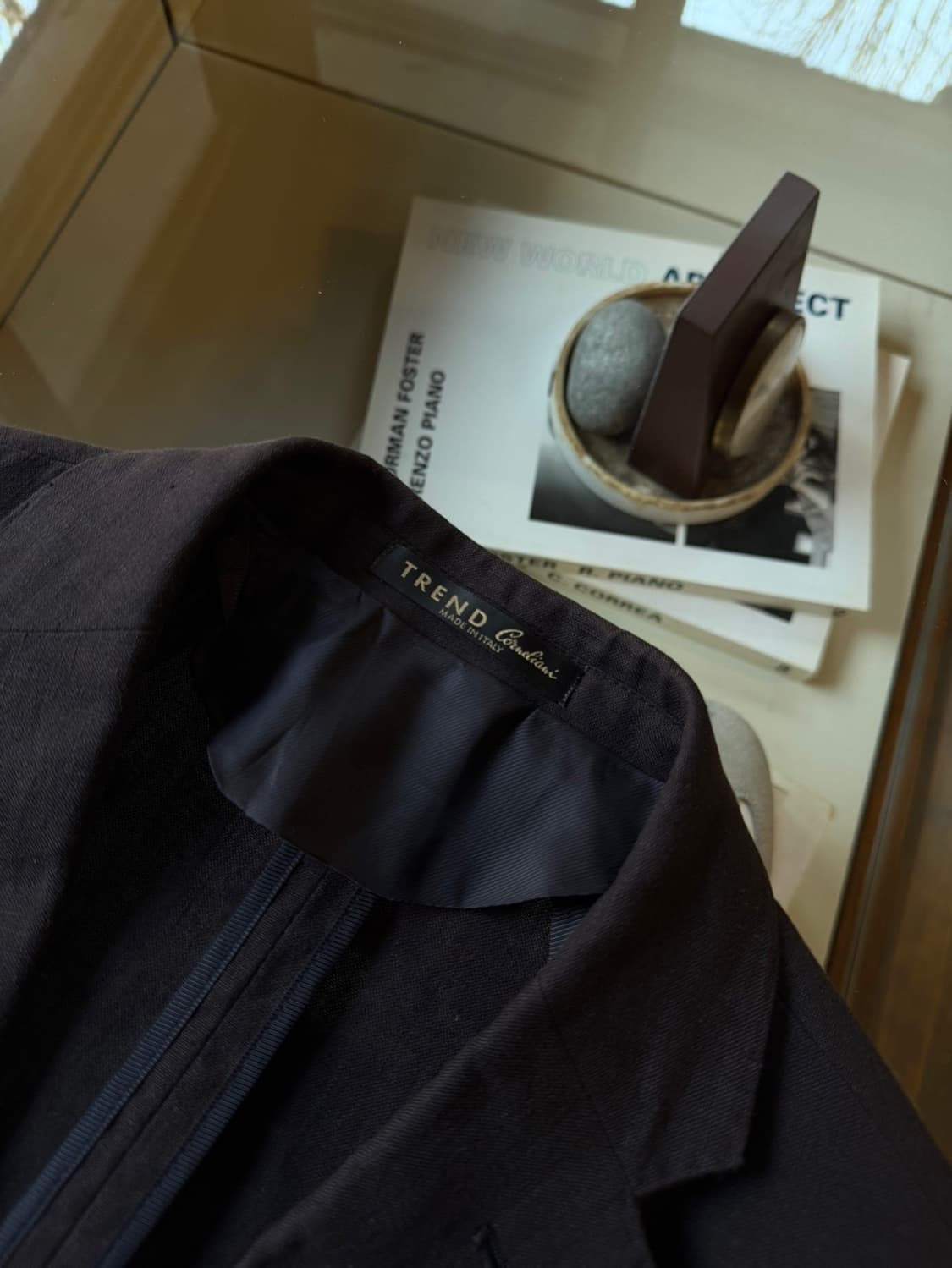 꼬르넬리아니 리넨 테일러드 자켓 105 상품이미지8