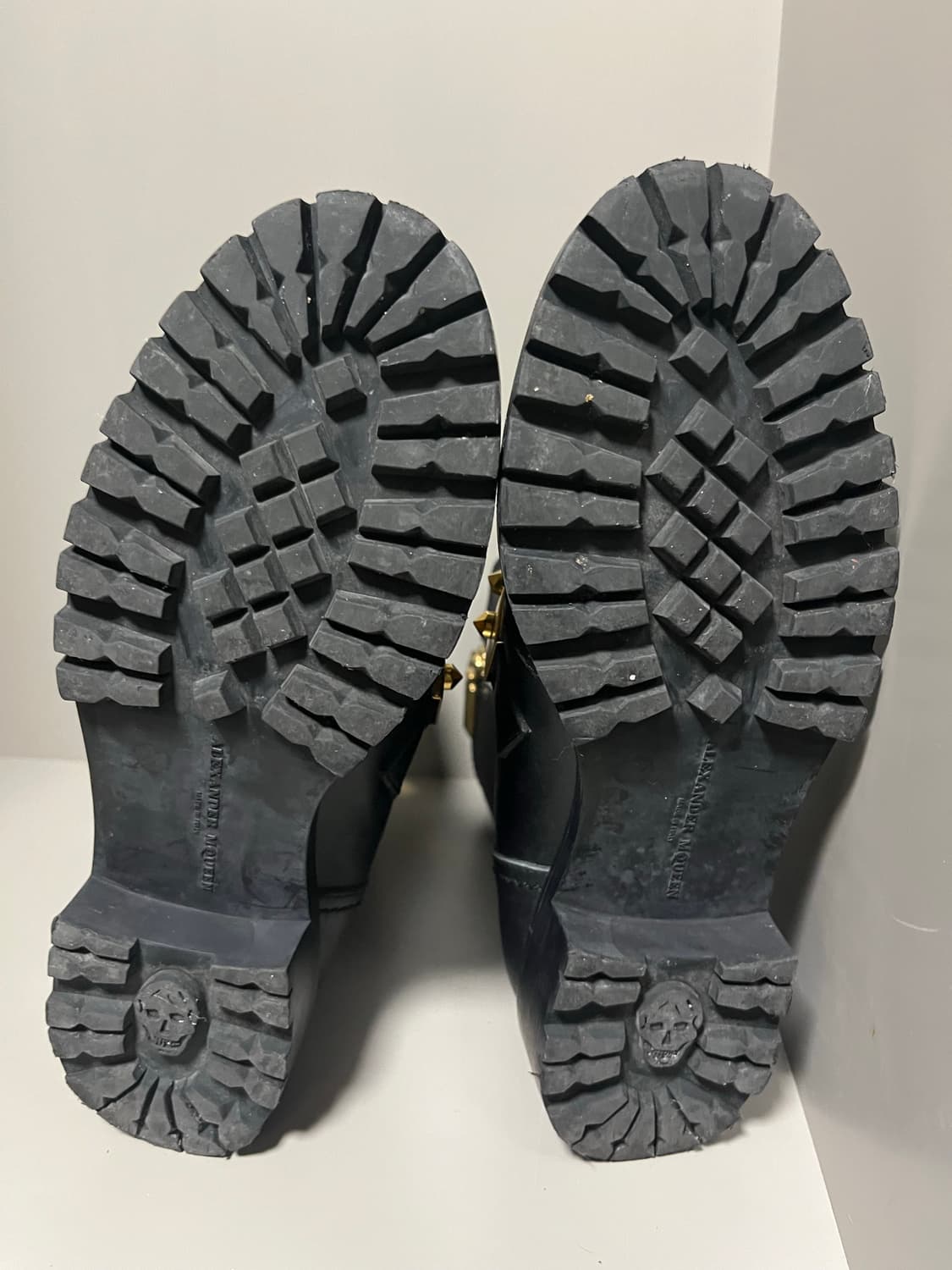 Alexander McQueen black stud biker boots 상품이미지6