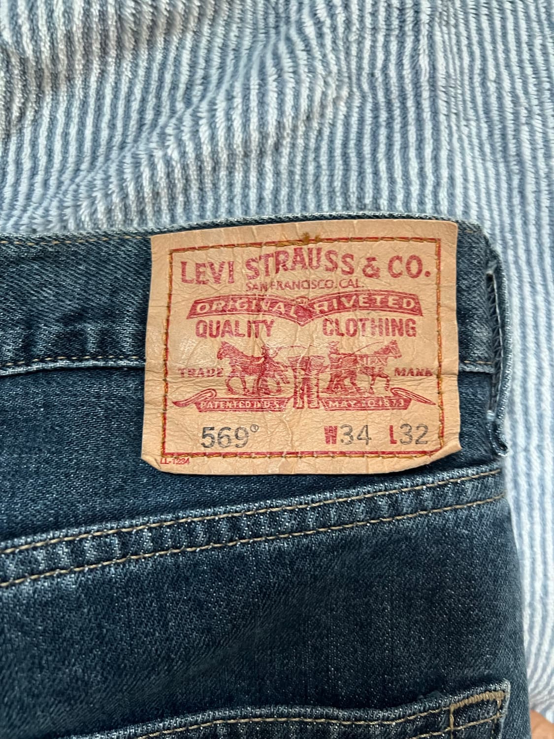리바이스 569 34/32 상품이미지2