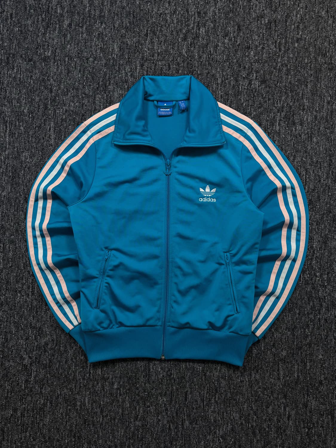 아디다스 블루 트랙탑 져지 상품이미지3