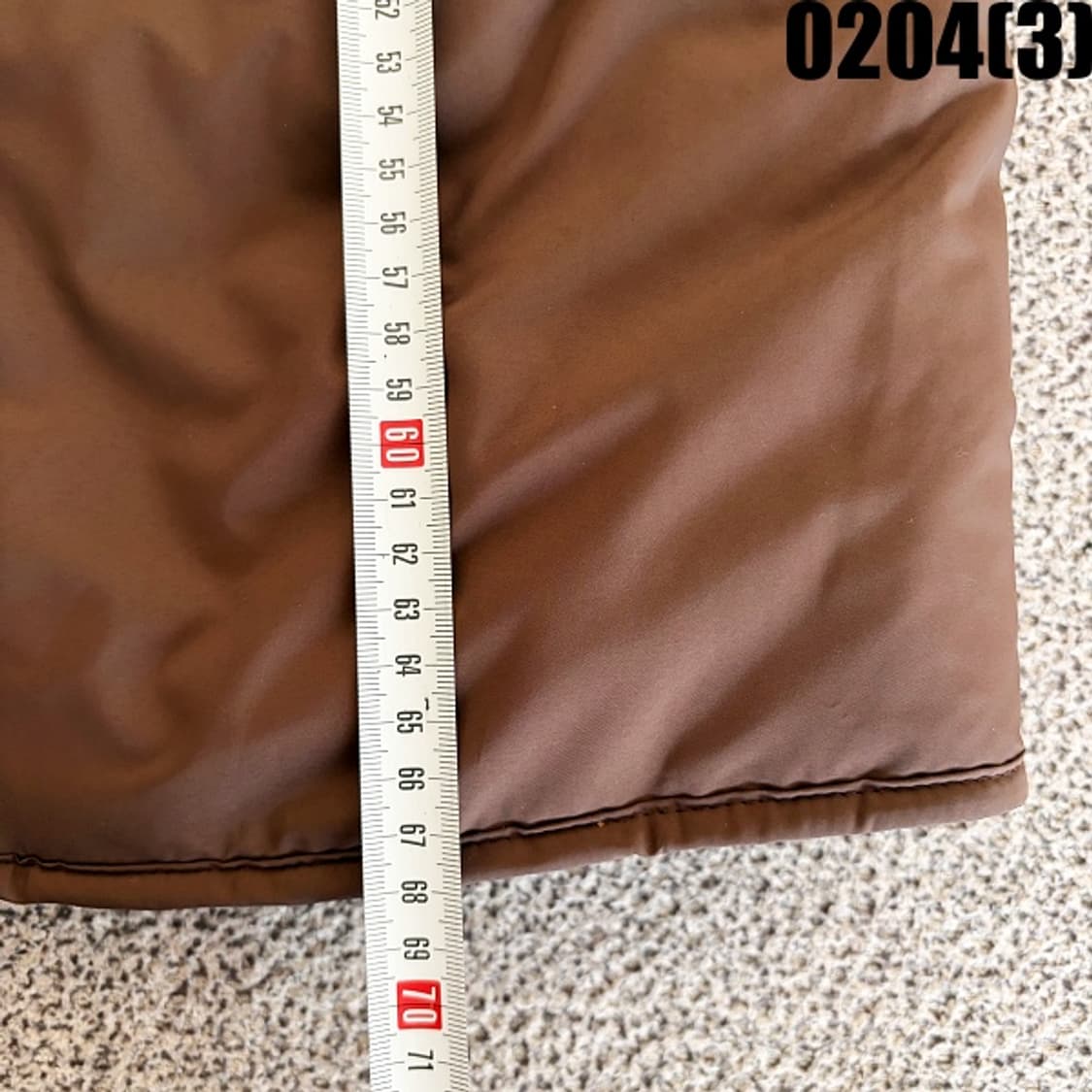 [실측확인] 빈티지 에스닉 패턴 뽀글이 리버시블 패딩 점퍼 0204(3) 상품이미지6