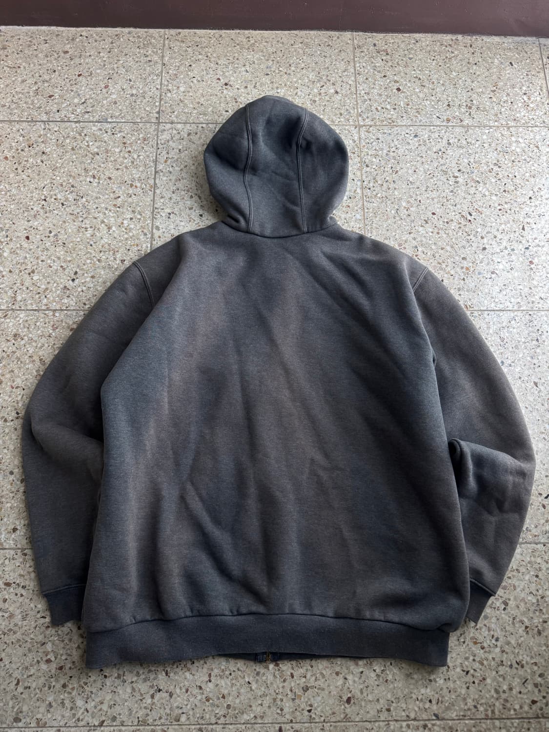 carhartt 칼하트 써멀 차콜 그레이 후드 집업 M 상품이미지4