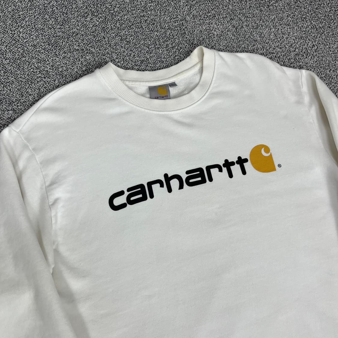 <칼하트 화이트 맨투맨> No.1266 상품이미지4