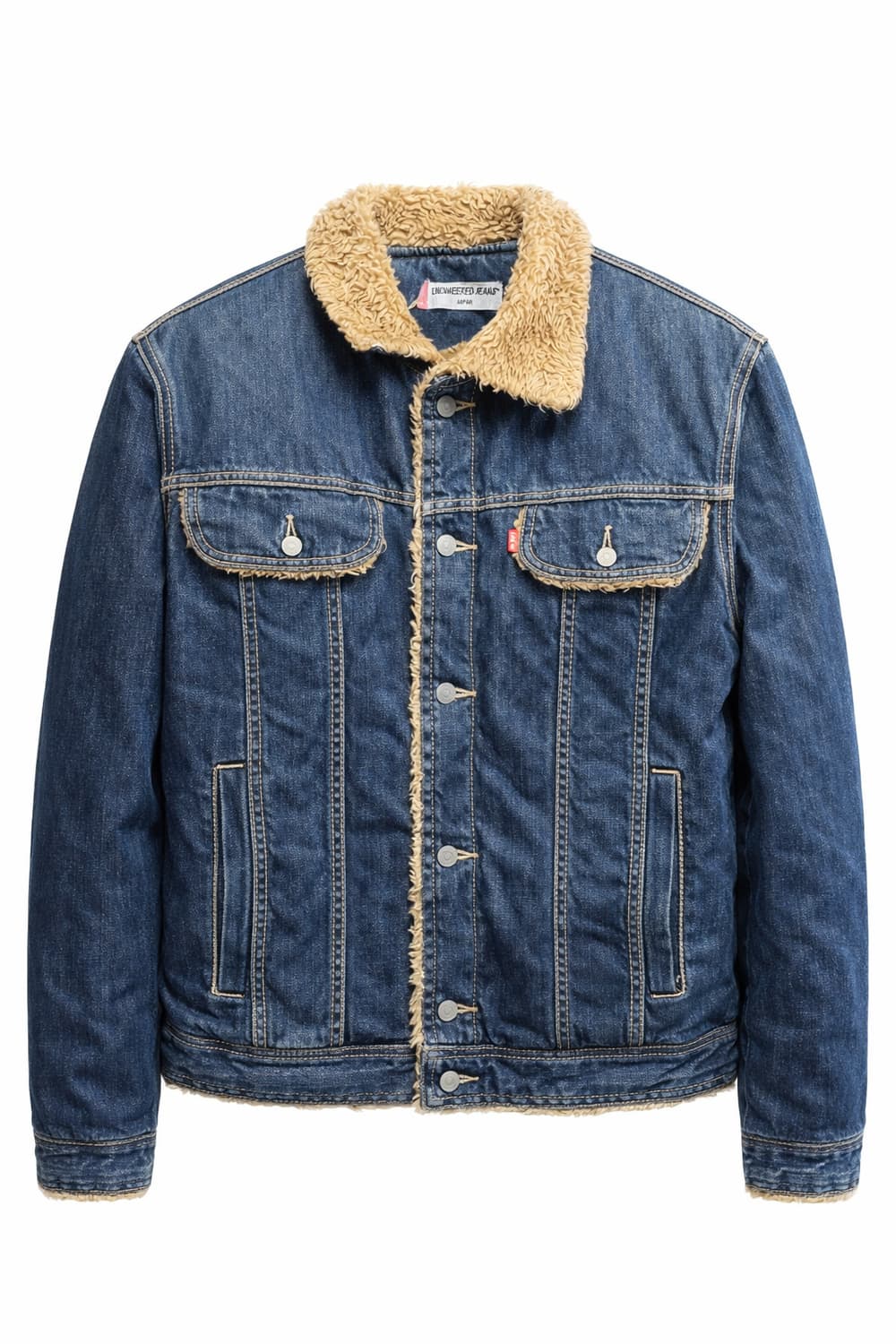 빈티지 감성 쉐르파 데님 자켓 / 남녀공용 상품이미지1