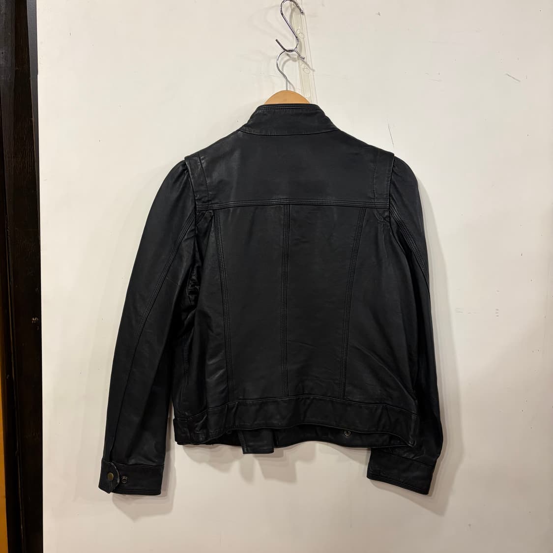 램스킨 사선자켓 상품이미지3