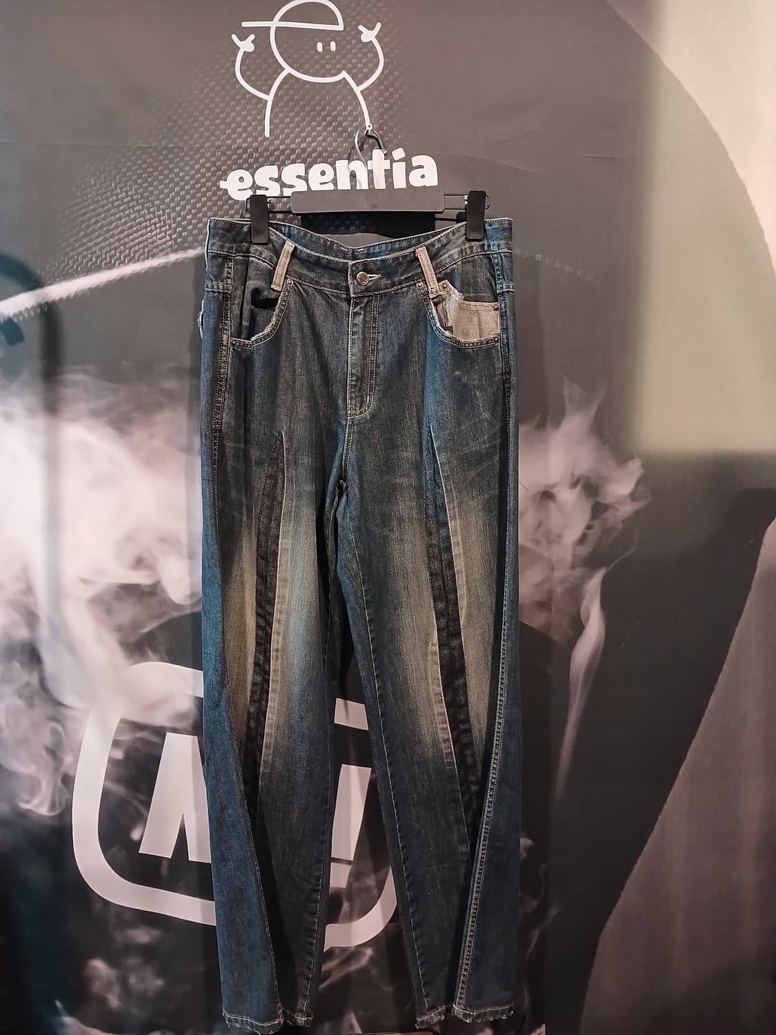 레노마 와이드 데님팬츠 상품이미지1