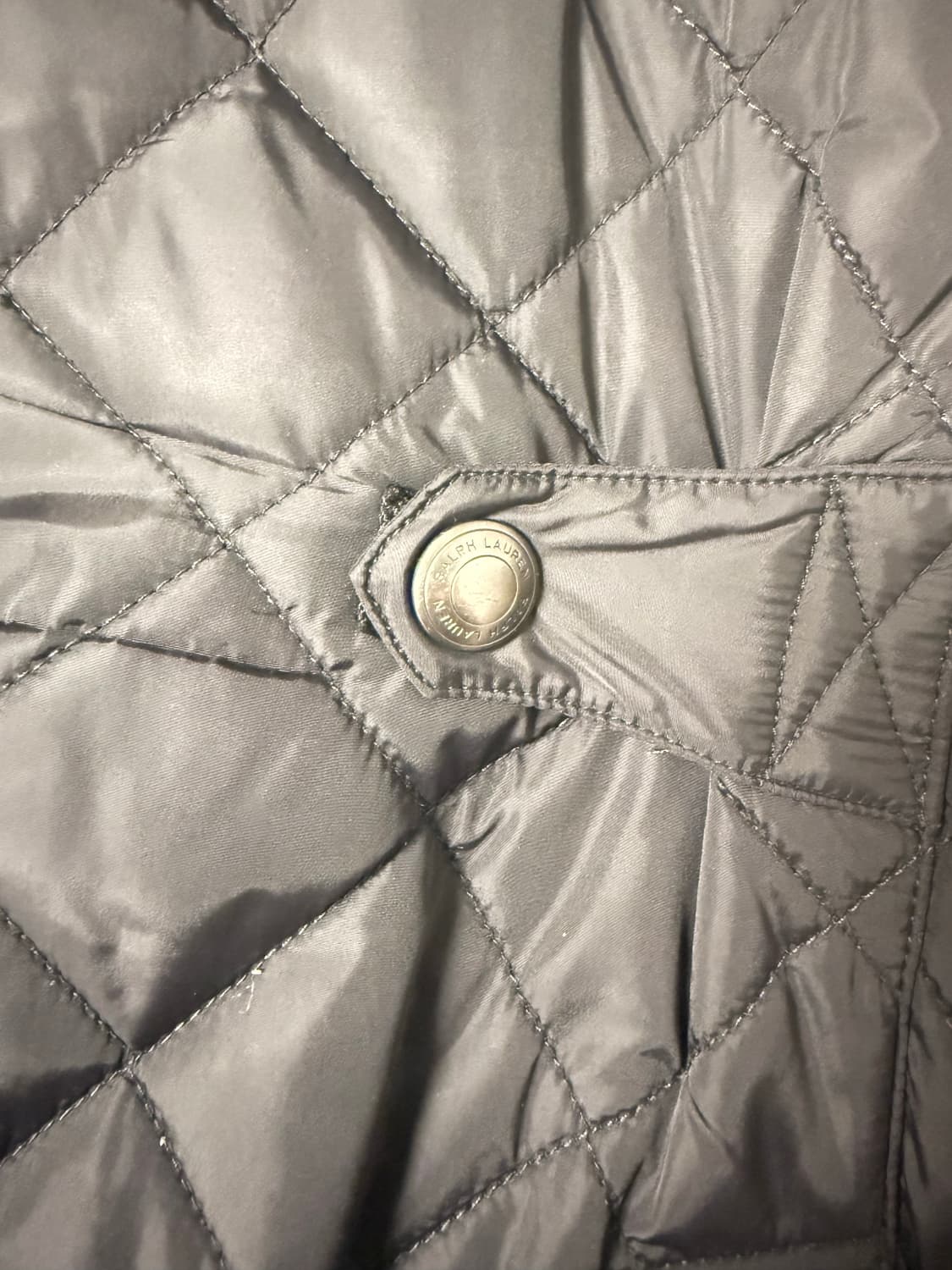 폴로 랄프로렌 블랙 퀼팅 카코트 상품이미지6