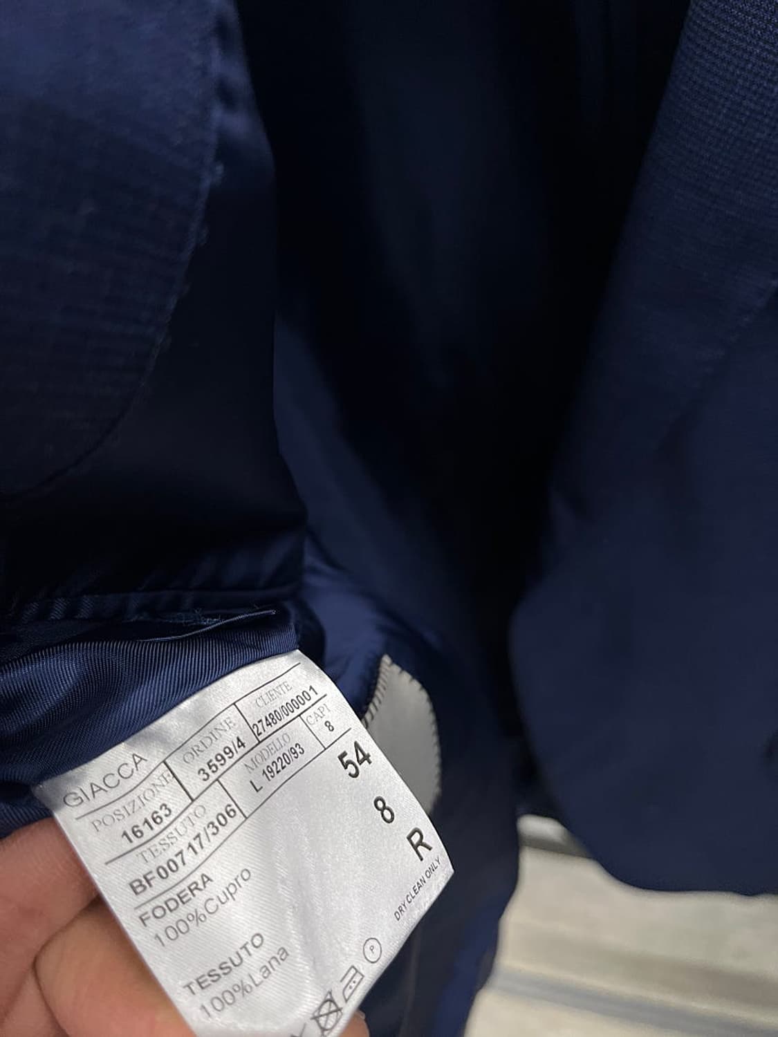 110,36)  까날리 이태리 슈트 상품이미지7