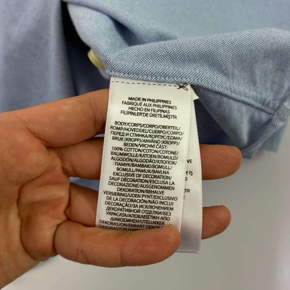 Polo  폴로 랄프로렌 자수 코튼 옥스포드 셔츠 상품이미지5