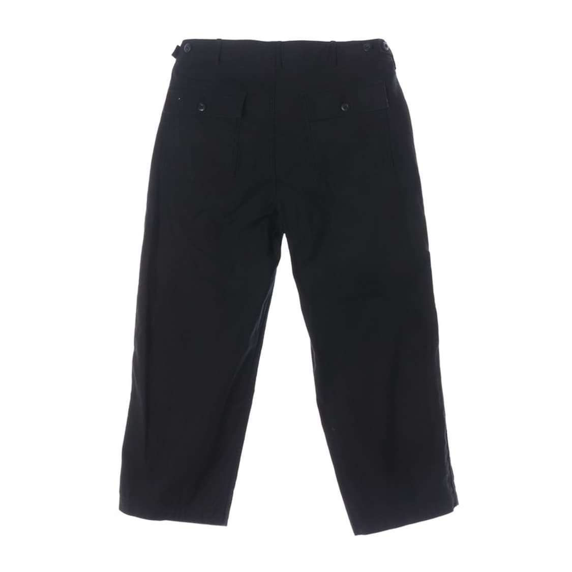 무신사 스탠다드 사이드 비죠 블랙 코튼 팬츠 33 상품이미지2